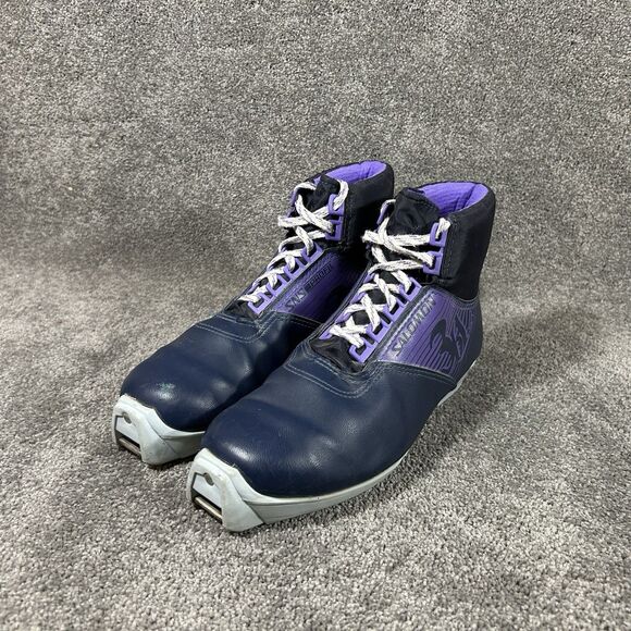 SALOMON 361 SR Nordic Cross Country Ski Boots Size EU 41 US 8 SNS Profil - Picture 6 of 13